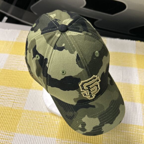 New Era SF Giants Armed Forces Day Camo On-Field 59FIFTY Hat Green - Picture 8 of 13